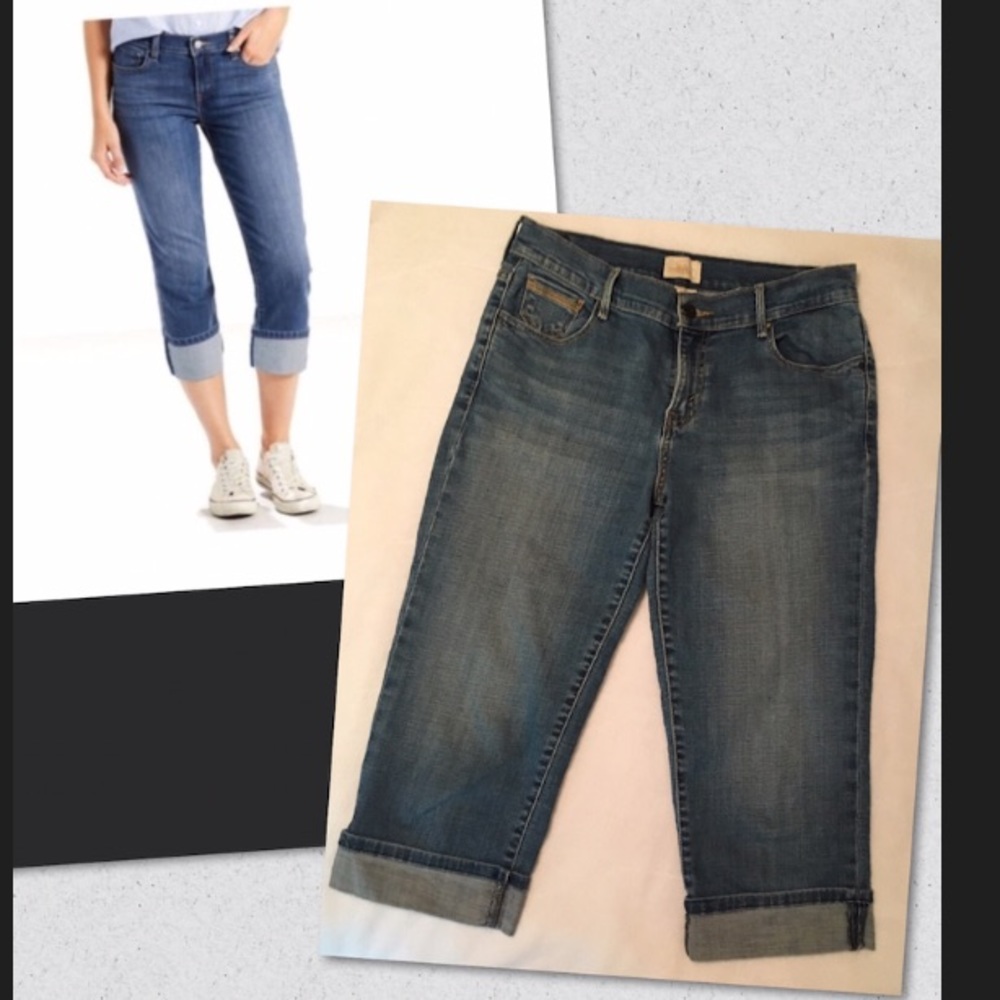 Levi’s 515 cuffed Capri Jeans